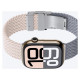 Amazingthing Blend Band Apple Watch 42mm 2-Pack - Pink-Gray/Pink