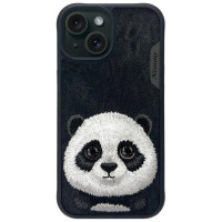 Nimmy Big Eyed Pet 2.0 Panda case for iPhone 15 - black