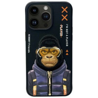 Nimmy Cool&Cute 2.0 Monkey Case for iPhone 15 Pro Max - Black