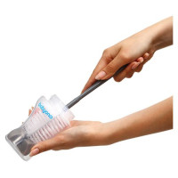 Babyono Birste ar šammmi pudelei +mini-birstīte knupim BabyOno 720/01 blue