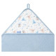 Babyono Frotē dvielis ar kapuci 100x100 cm BabyOno1552/02 blue