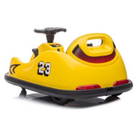 Lean Toys* Kartings ar akumulatoru un pulti GTS1166 yellow (9569)