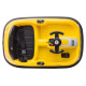 Lean Toys* Kartings ar akumulatoru un pulti GTS1166 yellow (9569)