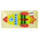 Lean Toys* Koka puzle RAKETE (91909)