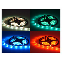 Jokomisiada LED lente (ūdensizturīga) RGB 5 m + tālvadības pults ZA4824