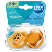 Canpol Babies Mānekļi BabiesBoo simetriskās formas 0-6 mēn.(2 gab.) 34/927 orange