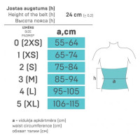 Tonus Elast Medicīniskā/pēcdzemdību josta ELAST BASIC 9901 [A]