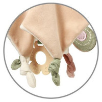 Babyono Mīļlupatiņa-plediņš LLAMA LUNA BabyOno 1561