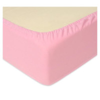 Miniania Palags jersī mitrumnecaurlaidīgs PINK 140x70 cm (9140)