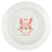 Canpol Babies Plastmasas bļoda CUTE ANIMALS 4/412 pink-2