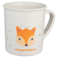 Canpol Babies Plastmasas krūzīte ORANGE FOX 04/413