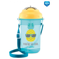 Canpol Babies Pudele ar salmiņu FOREST FRIENDS Canpol 4/102 yellow