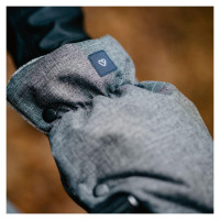 Zaffiro (Womar) Ratiņu cimdi-mufta WOOL Melange Graphite M-040 Womar