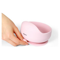 Babyono Silikona bļoda ar piesūcekni BabyOno 1481/02 pink
