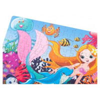 KIK Koka puzle bundžiņā MERMAID/DINO KIK-5364/1-izpārdošana