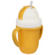 Canpol Babies Krūze ar salokāmo salmiņu MATTE PASTELS Canpol 56/522 yellow [A]