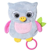 Babyono Mīļlupatiņa čaukstoša OWL CELESTE BabyOno 446