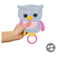 Babyono Mīļlupatiņa čaukstoša OWL CELESTE BabyOno 446