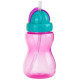 Canpol Babies Pudele-bidons ar salmiņu Canpol 56/109 pink