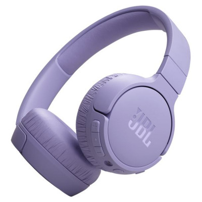 JBL on-ear bezvadu austiņas ar trok&scaron;ņu  slāpē&scaron;anu, violetas - JBLT670NCPUR