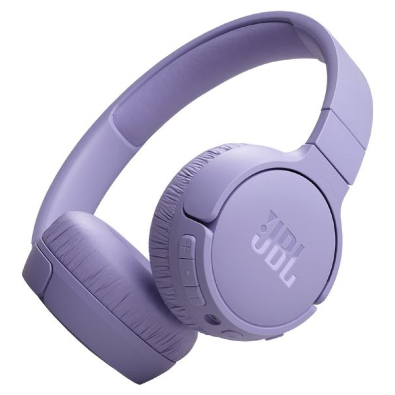 JBL on-ear bezvadu austiņas ar trok&scaron;ņu  slāpē&scaron;anu, violetas - JBLT670NCPUR