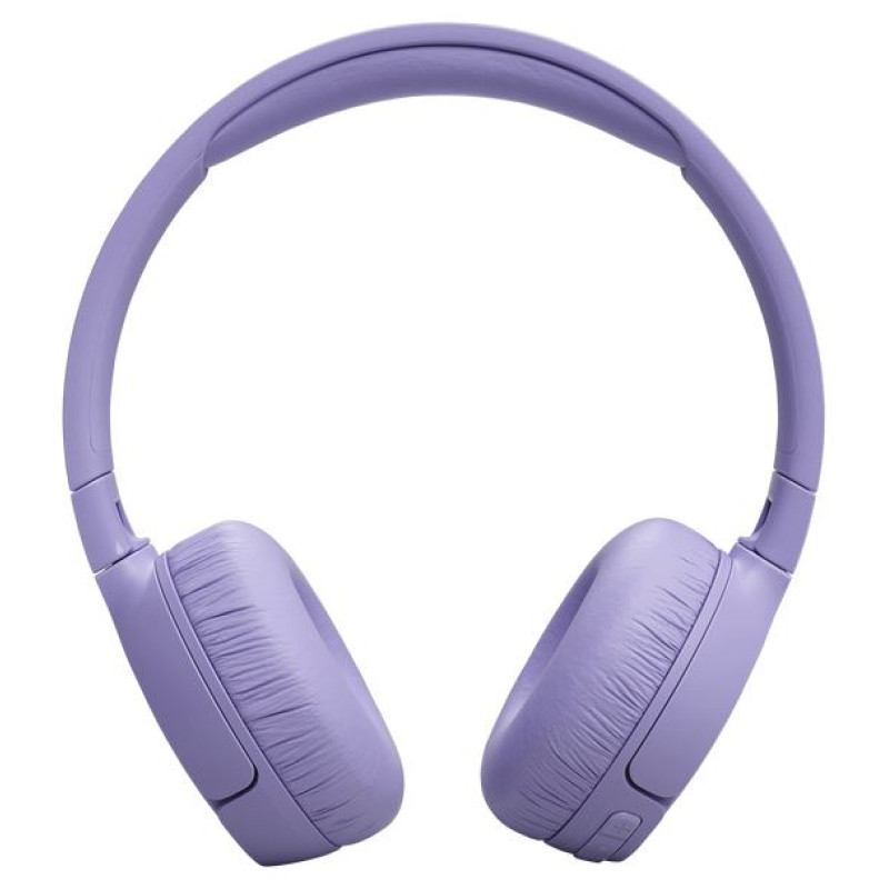 JBL on-ear bezvadu austiņas ar trok&scaron;ņu  slāpē&scaron;anu, violetas - JBLT670NCPUR