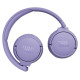JBL on-ear bezvadu austiņas ar trokšņu  slāpēšanu, violetas - JBLT670NCPUR