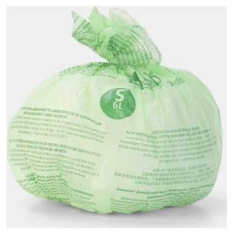 Brabantia atkritumu tvertņu maisiņi BIO, 6 l, (S) 10gb - 419683