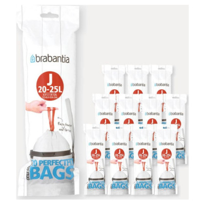 Brabantia atkritumu tvertņu maisiņi,20-25 l, (J), 20 gab - 115585