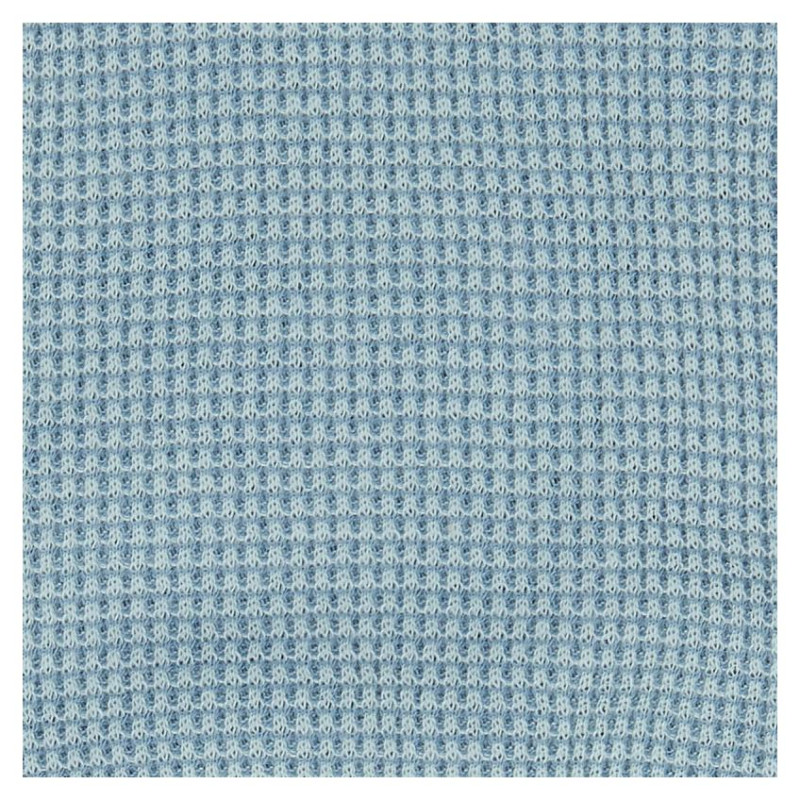 Lodger Romper Ciumbelle, adītas kokvilnas bodijs ar īsām piedurknēm, Ocean, 68 cm - RFC 074_68