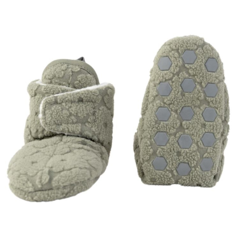 Lodger Slipper Folklore Fleece čībiņas, Elm, 6-12m - SL 632_6-12