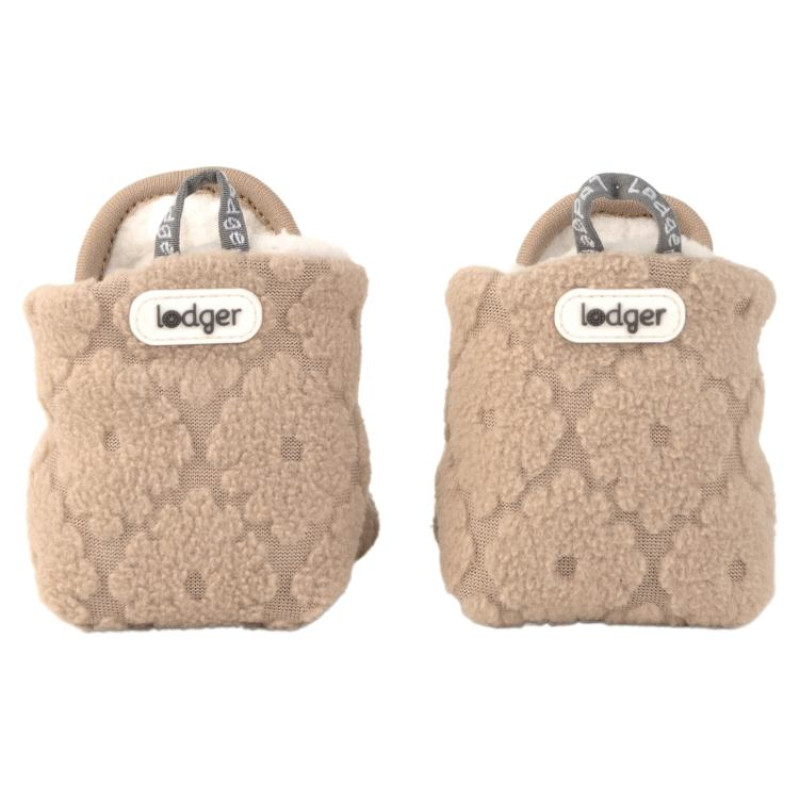 Lodger Slipper Folklore Fleece čībiņas, Beige, 6-12m - SL 630_6-12