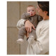 Lodger Slipper Teddy čībiņas, Birch, 3-6m - SLT 599_3-6
