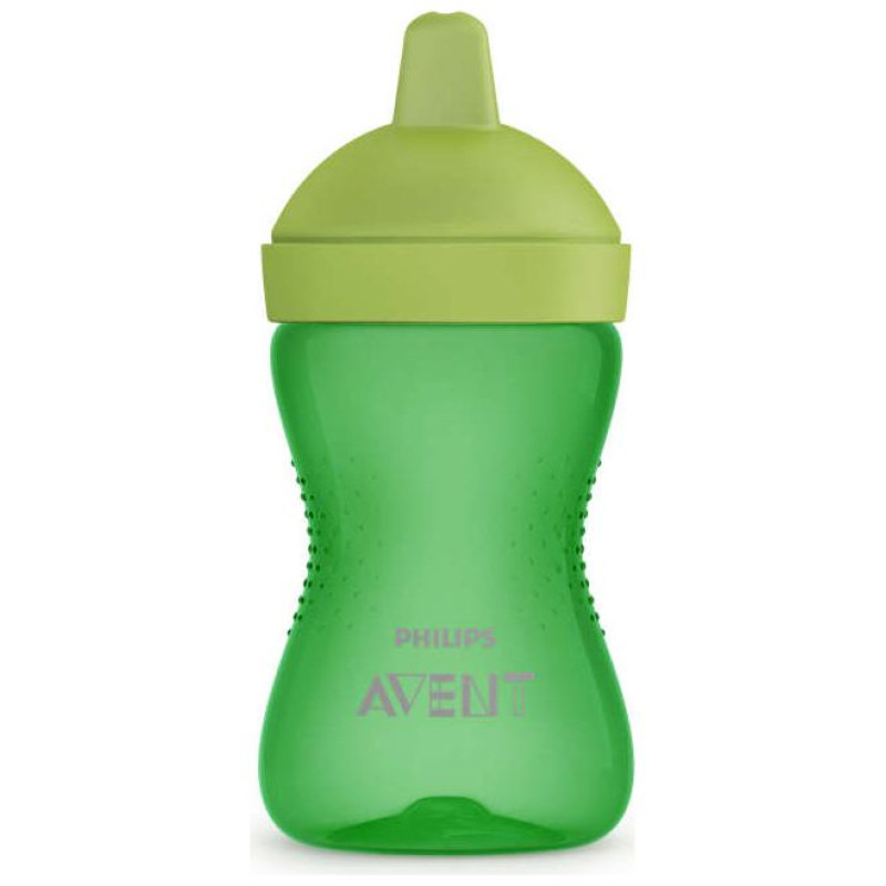 Philips Avent My Grippy mācību krūzīte ar cietu snīpi 300ml, 18M+, zaļa - SCF804/03