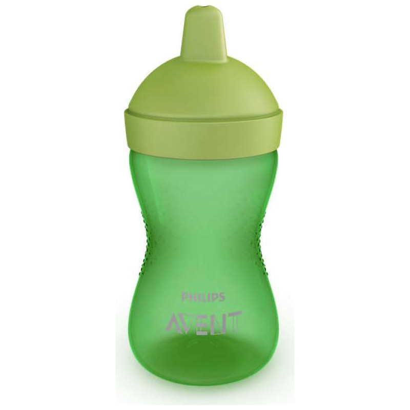 Philips Avent My Grippy mācību krūzīte ar cietu snīpi 300ml, 18M+, zaļa - SCF804/03