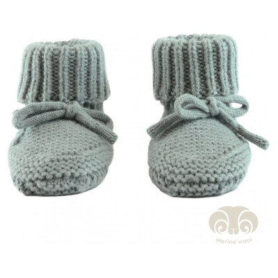 Lodger Slipper Folklore merino vilnas čībiņas, Silk, 0-6m - SLM 109_0-6