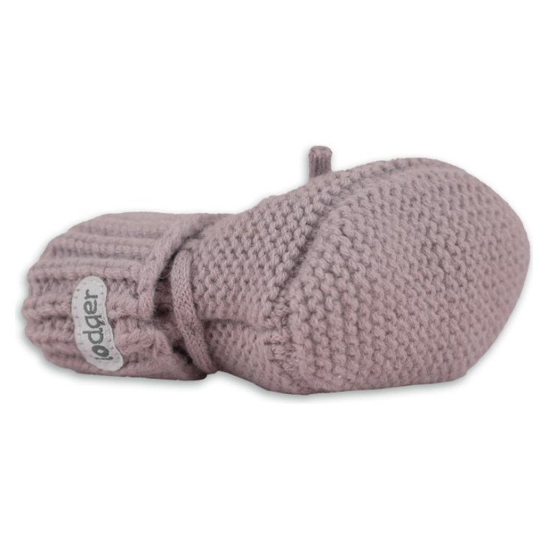 Lodger Slipper Merino vilnas čībiņas, Rose, 0-6m - SLM 107_0-6