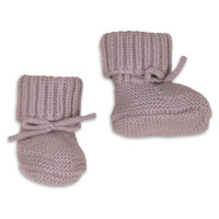 Lodger Slipper Merino vilnas čībiņas, Rose, 0-6m - SLM 107_0-6