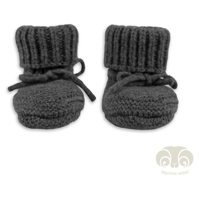 Lodger Slipper Merino vilnas čībiņas, Pigeon, 0-6m - SLM 626_0-6