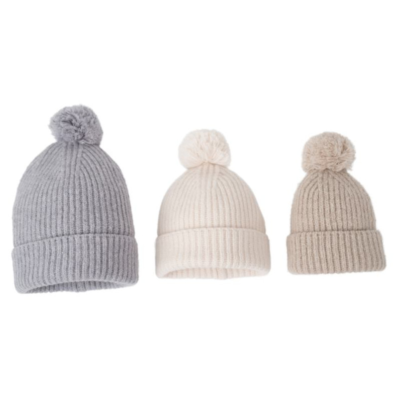 Lodger Hatter Folklore merino vilnas cepure, Tan, 3-6m - HTM 103_3-6