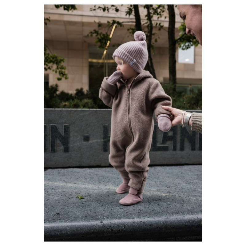 Lodger Hatter Folklore merino vilnas cepure, Rose, 3-6m - HTM 107_3-6