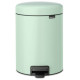 Brabantia atkritumu tvertne ar pedāli NewIcon, 5L, Jade Green - 233883