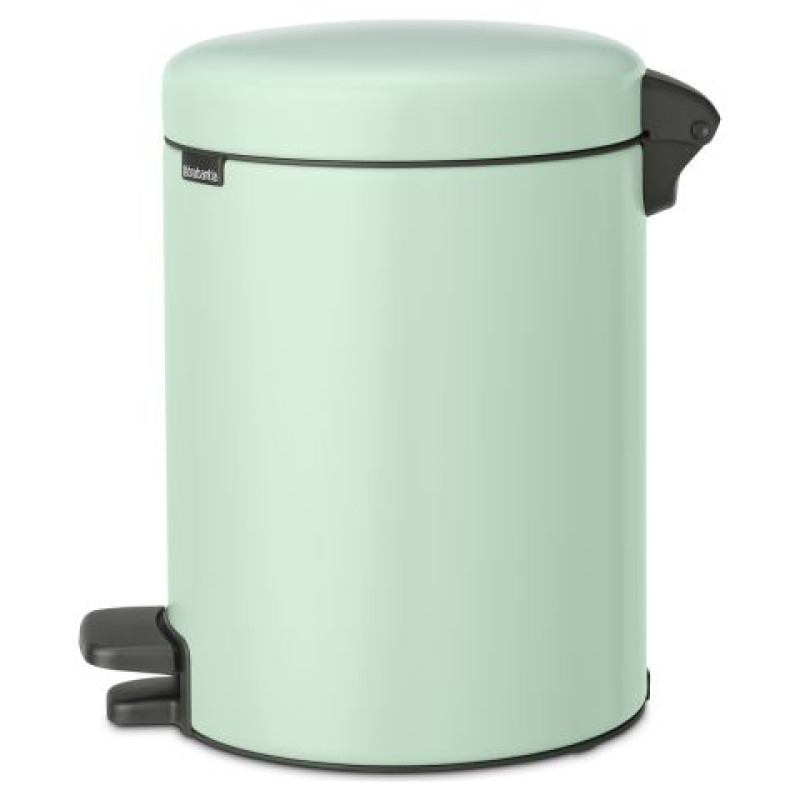 Brabantia atkritumu tvertne ar pedāli NewIcon, 5L, Jade Green - 233883