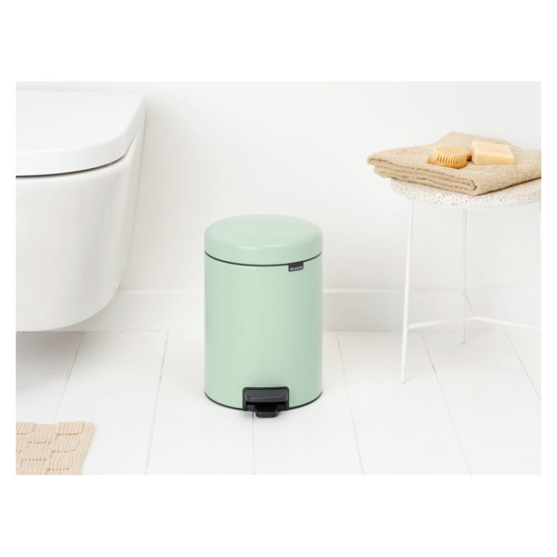 Brabantia atkritumu tvertne ar pedāli NewIcon, 5L, Jade Green - 233883