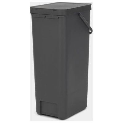 Brabantia atkritumu tvertne Sort&Go, 40 l, Grey - 251047