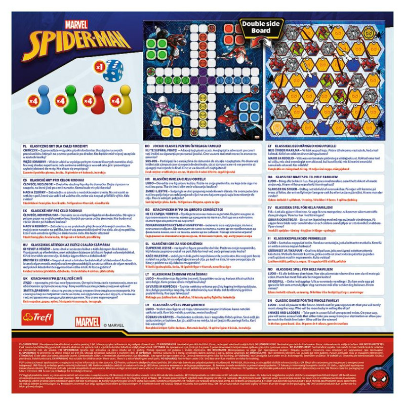 Trefl SPIDER-MAN Spēle 2 in 1