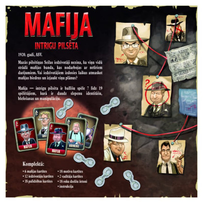 Trefl Galda spēle "Mafija"
