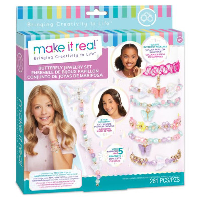 Make It Real DIY Rotaslietu komplekts Tauriņi