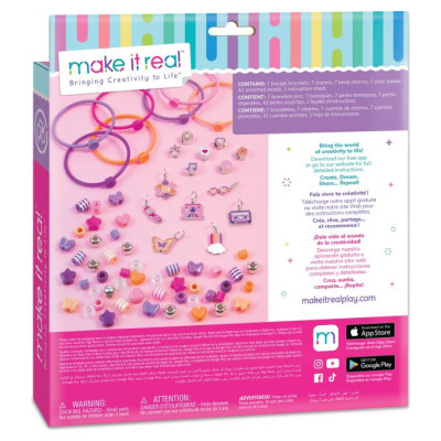 Make It Real DIY Modes rokassprādzes ar pērlītēm