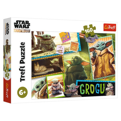 Trefl STAR WARS Mandalorian Puzle, 160 gab.